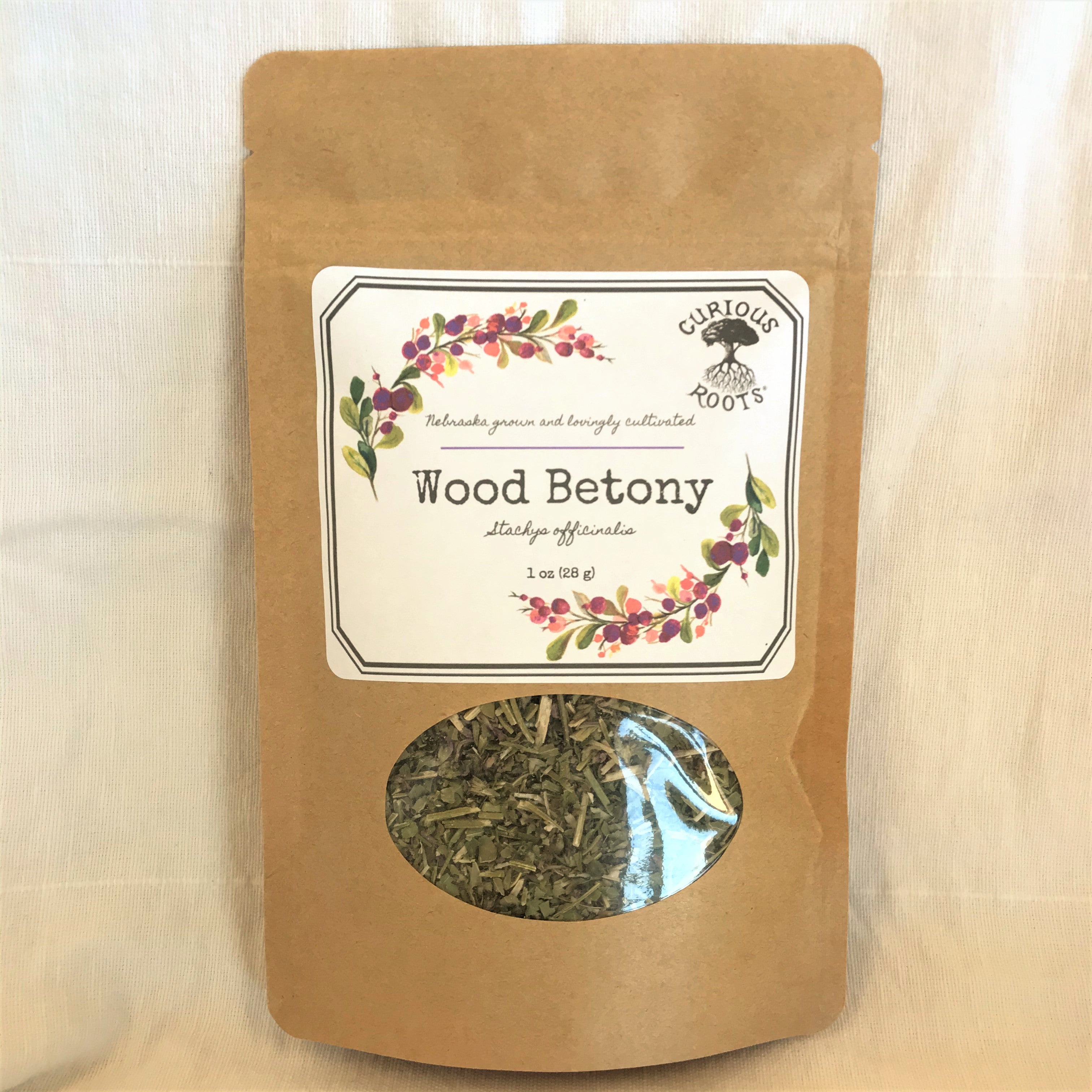Wood Betony - Dried Herb